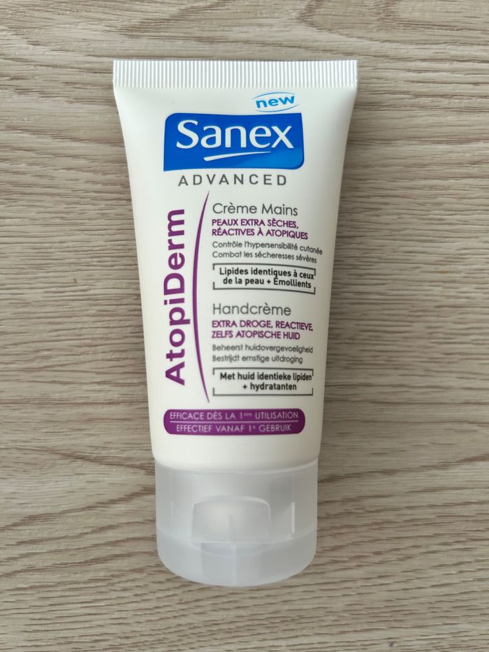 Crème Mains AtopiDerm 75 Ml SANEX ADVANCED Neuve
