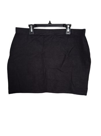 Jupe courte noire atmosphère taille XL 42