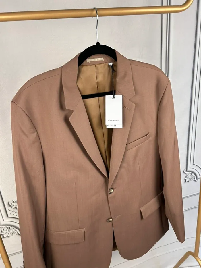 Blazer Devred en laine Marron T.46 Neuf - photo numéro 2