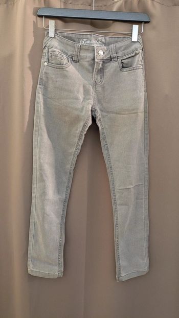 Jean gris 9-10 ans