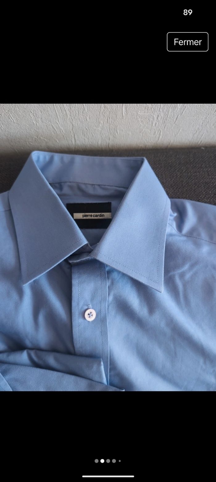 Lot de 2 chemises Pierre Cardin - photo numéro 2
