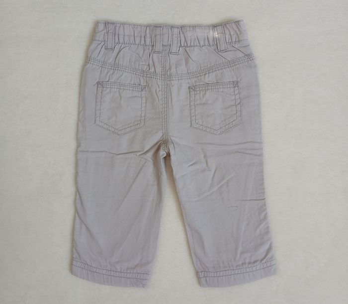 Pantalon gris clair 6 mois - photo numéro 2
