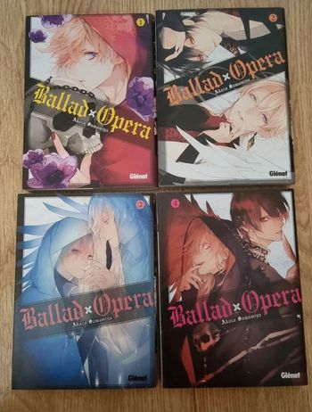 Ballad Opera manga tome 1+2+3+4