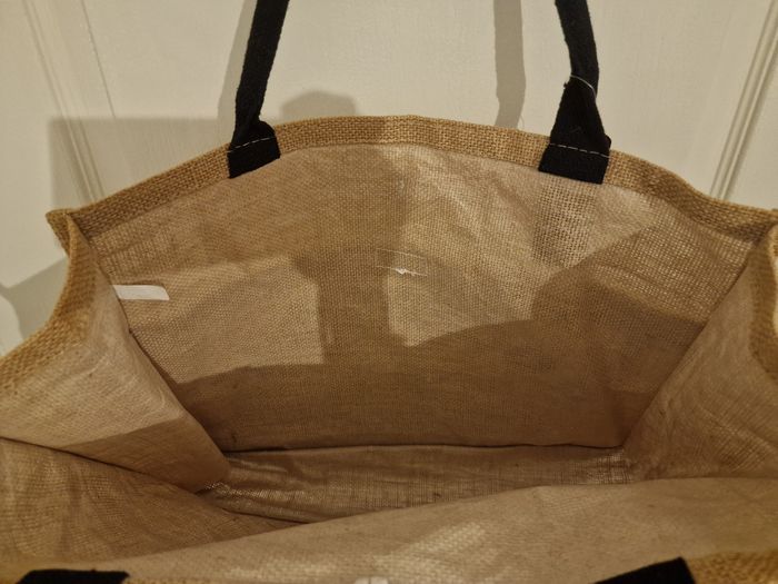 Sac Fourre-Tout / Cabas en Lin "Rock & LOVE" - photo numéro 7