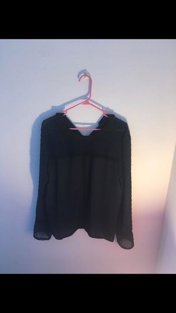 Blouse bleu marine chic