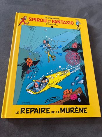 Bd Spirou et fantasio tome 2 le repaire de la murène 