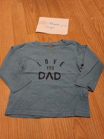 Tshirt 18 mois tape a l oeil