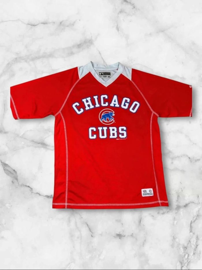 Maillot MLB Chicago Cubs Rouge True Fan - Taille M