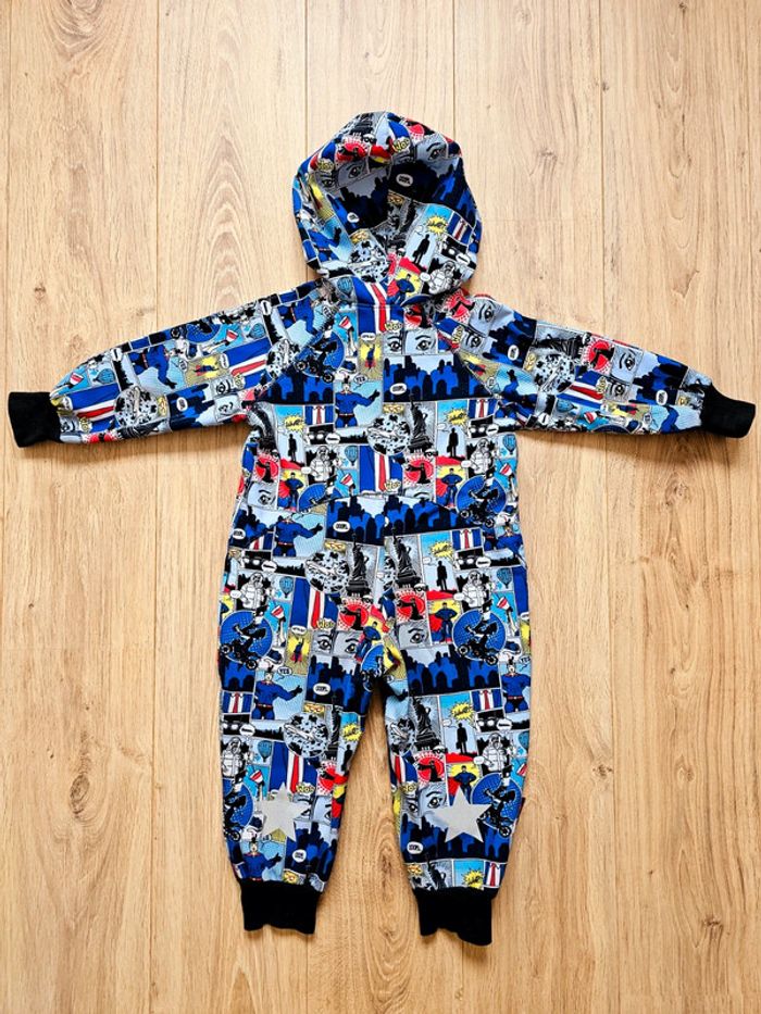 Combinaison de pluie iELM softshell superman super-héros 92 cm 2-3 ans - photo numéro 7