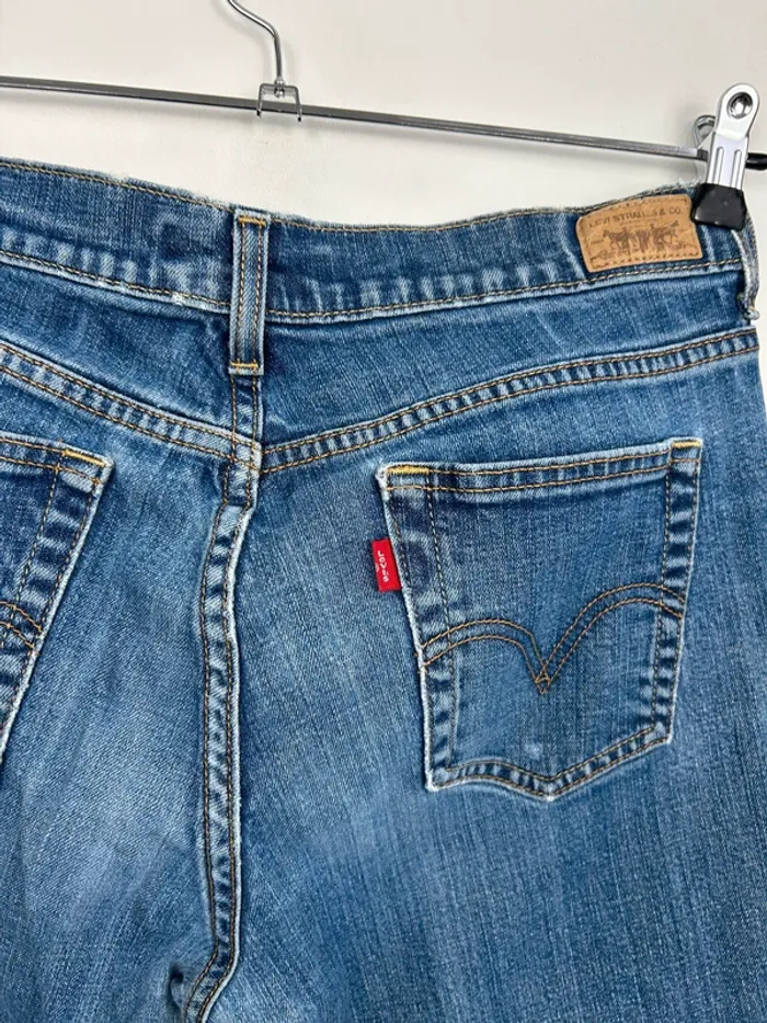 Jean Levi's Femme Bleu W30 | 505 Straight Leg | Taille FR40 | Très Bon État LF003 - photo numéro 8