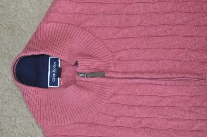 Pull torsadé quart zip Club room - Taille XXL - photo numéro 5