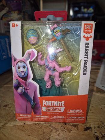 Figurine fortnite rabbit raider epic games neuve