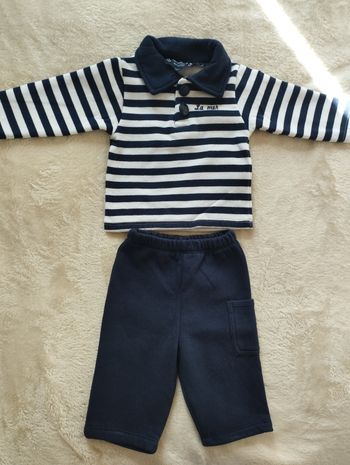 Ensemble garçon taille 6 mois 
