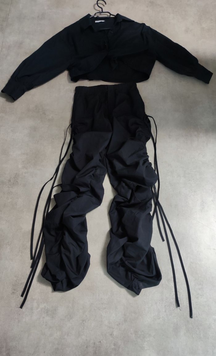Pantalon toile de parachute Taille 34 - photo numéro 5