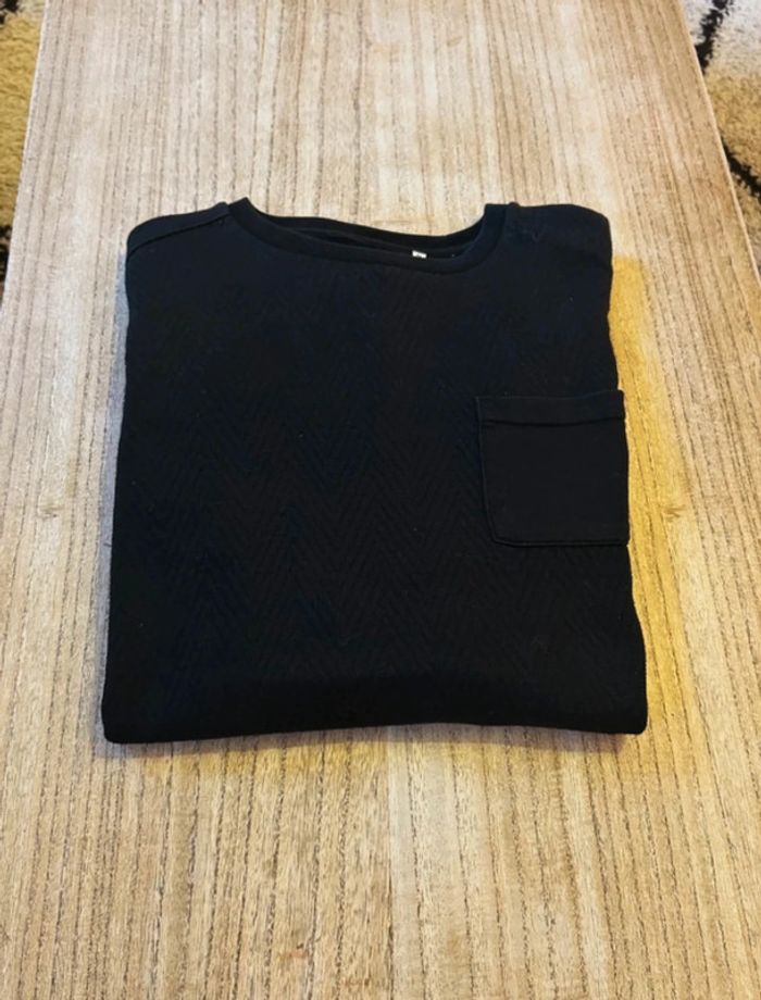 Pull molletonné noir Jules - photo numéro 4