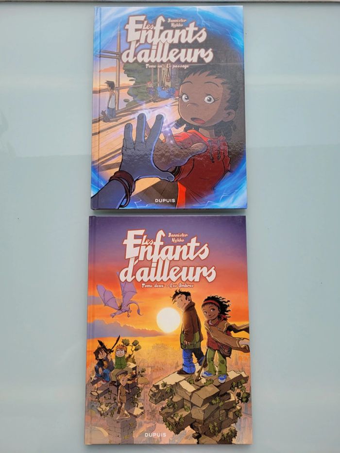 2 BD Les Enfants d'ailleurs : tomes 1 et 2, Cycle I