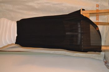 Jupe longue noire, taille M-L