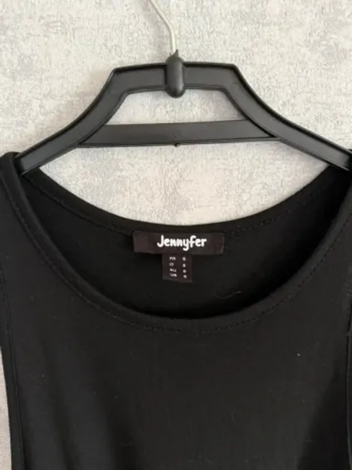 robe longue noire à bretelles Jennyfer taille S - photo numéro 2