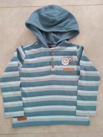 T-shirt à capuche Sergent Major 4 ans