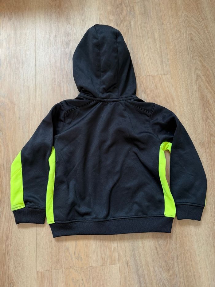 Veste à capuche Nike Dri-Fit bébé 24 mois – Noir & Vert fluo - photo numéro 2