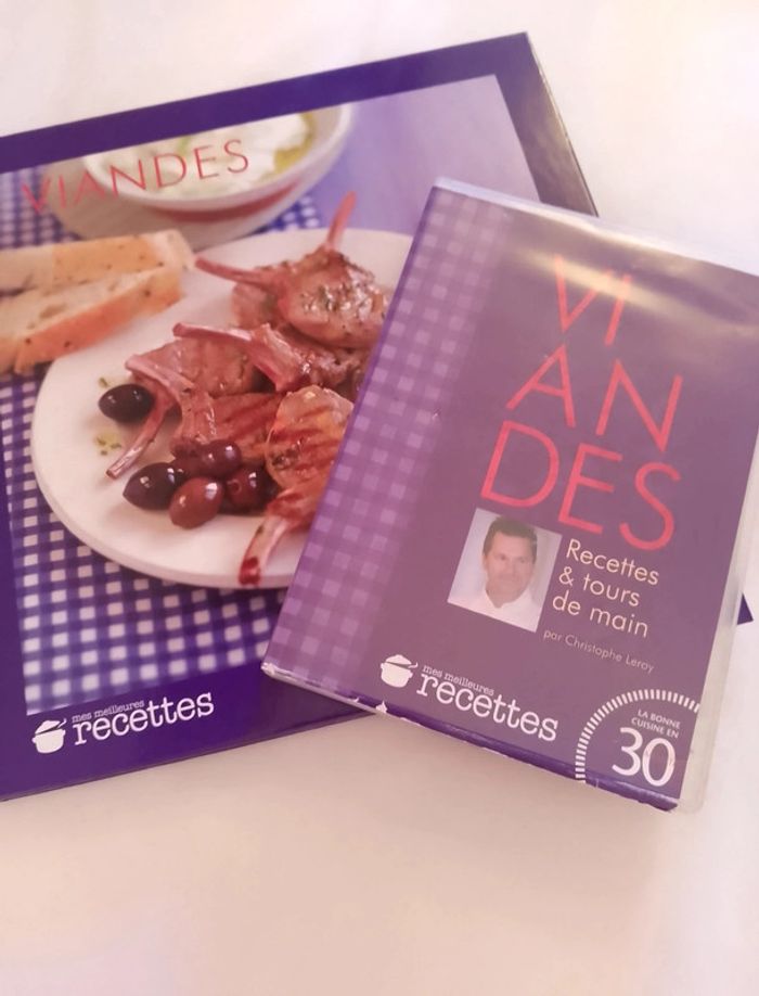 Livre cuisine viandes.