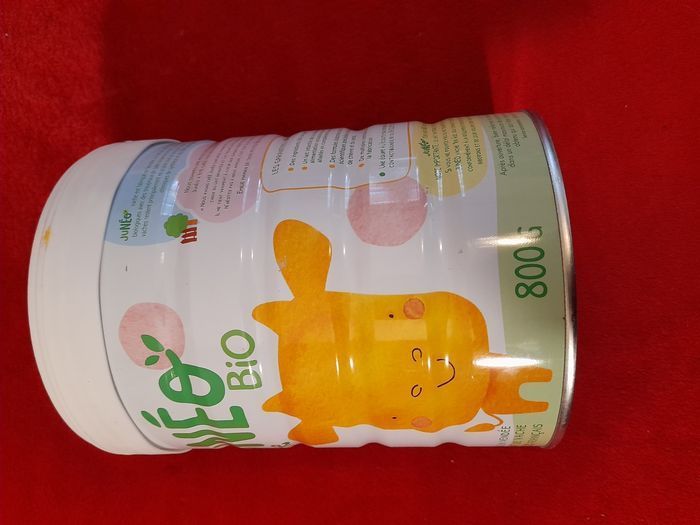 Boite Neuve Lait infantile JUNEO Vache BIO 1 er âge de 800g et Donne - photo numéro 2