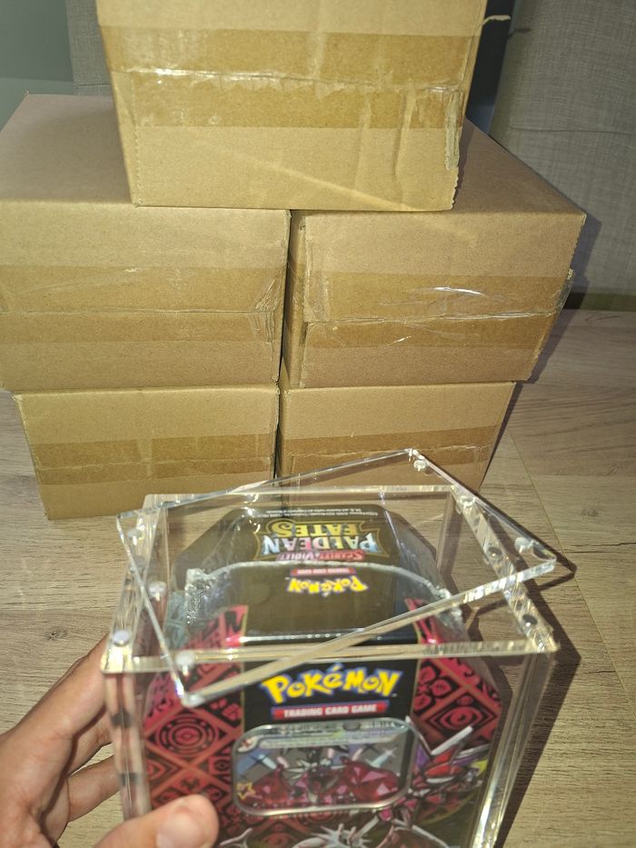Lot de 5 acryliques pour pokebox Pokémon aimantée épaisse 8mm anti uv - photo numéro 6