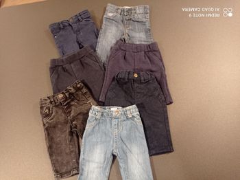 Pantalons 3 mois en lot en séparément