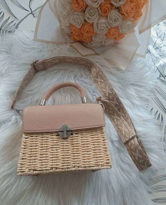 Sac à main en osier femme - photo numéro 2