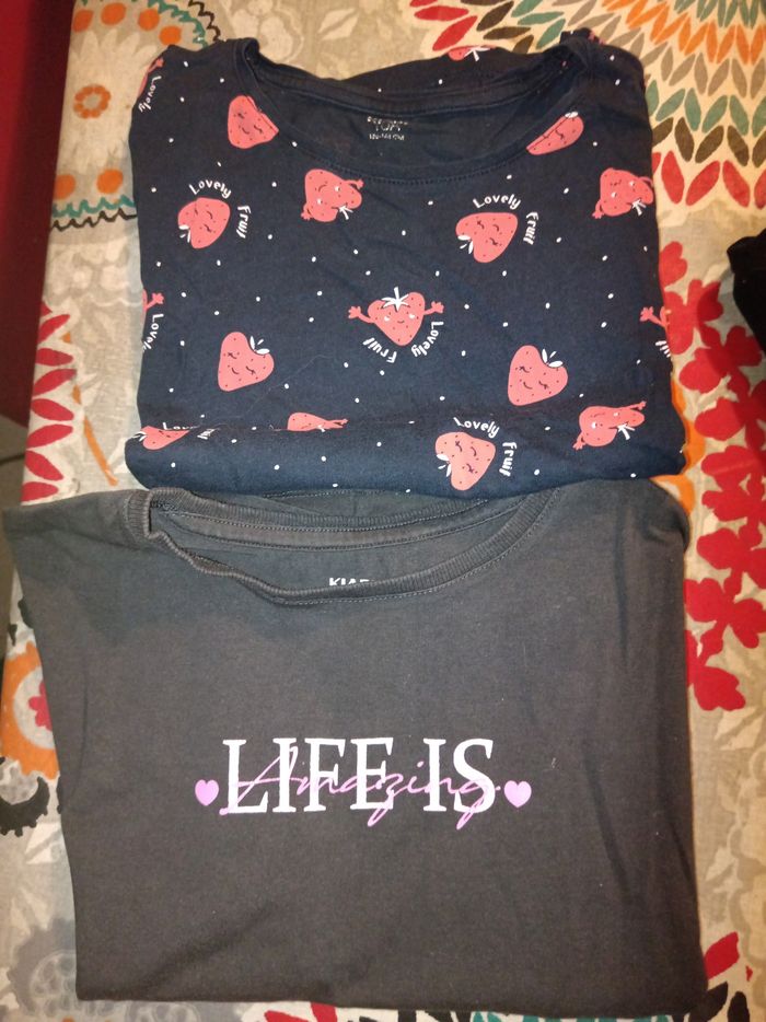 Tea shirt fille