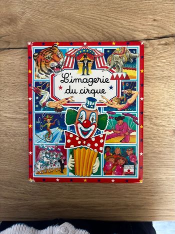 Livre L’Imagerie du Cirque Pour Enfants