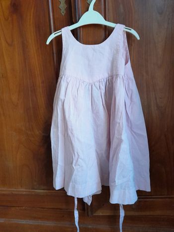 Robe portefeuille rose clair