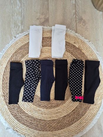 Lot de 8 leggings
