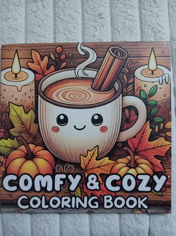 Livre de coloriage Cozy  – Coloriage détente pour enfants ou adultes