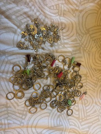 Lot accessoires porte-clefs