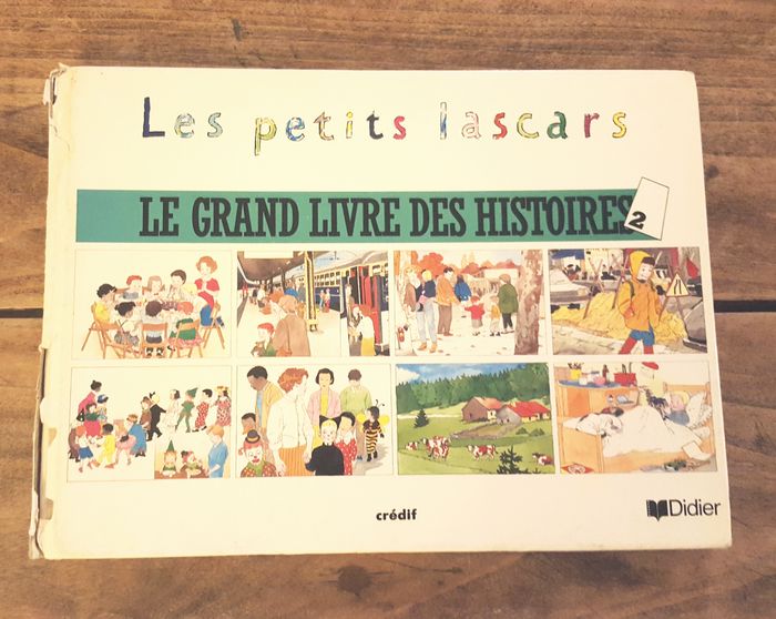 le grand livre des histoires 1 et 2 - les petits lascars - vintage 1988 - photo numéro 5