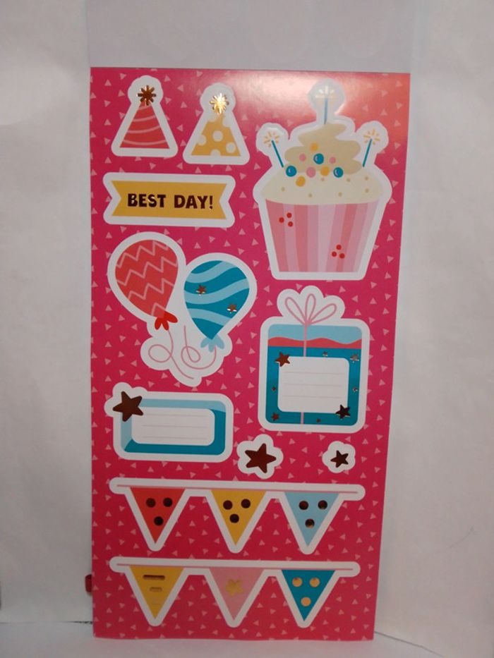 Sticker book élastique "Célébration" - photo numéro 6