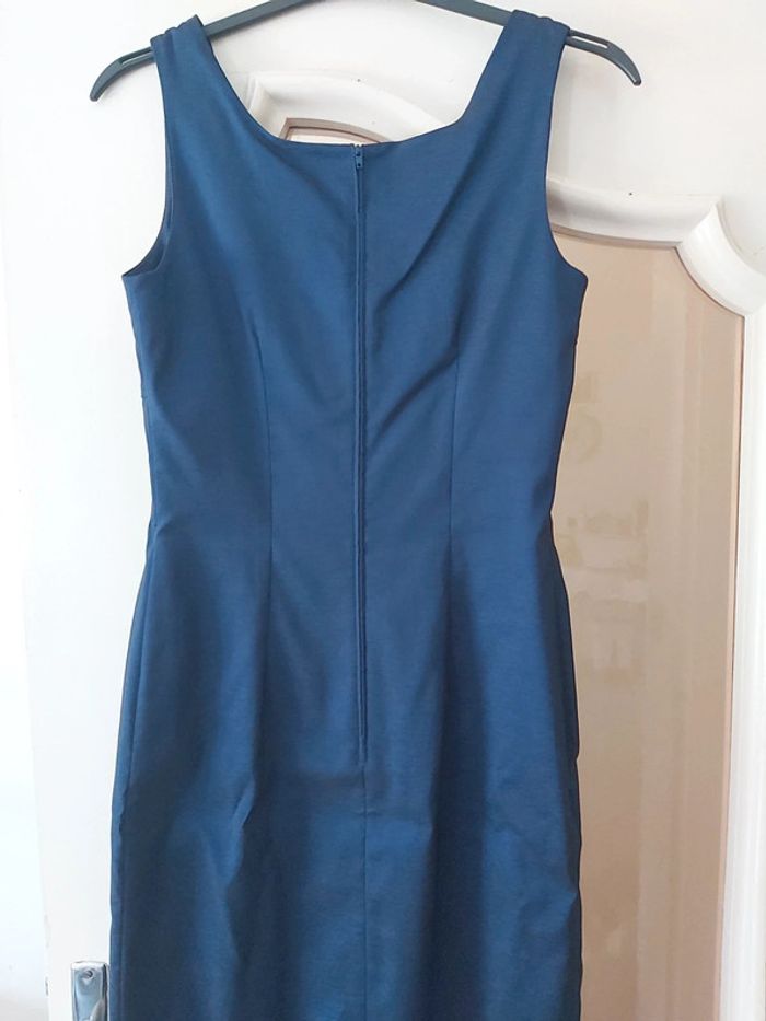 Robe de soirée bleue - photo numéro 4