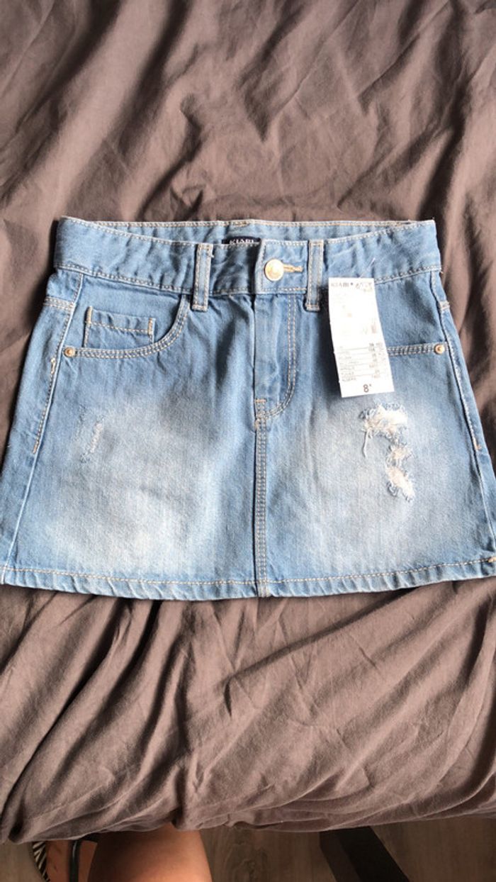 Jupe en jeans