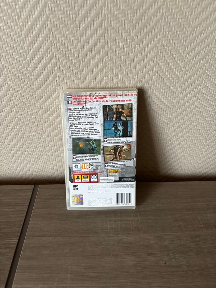 Boîtier Splinter Cell PSP - photo numéro 2