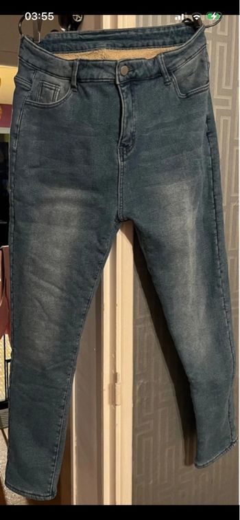 Jeans molletonné T XXL