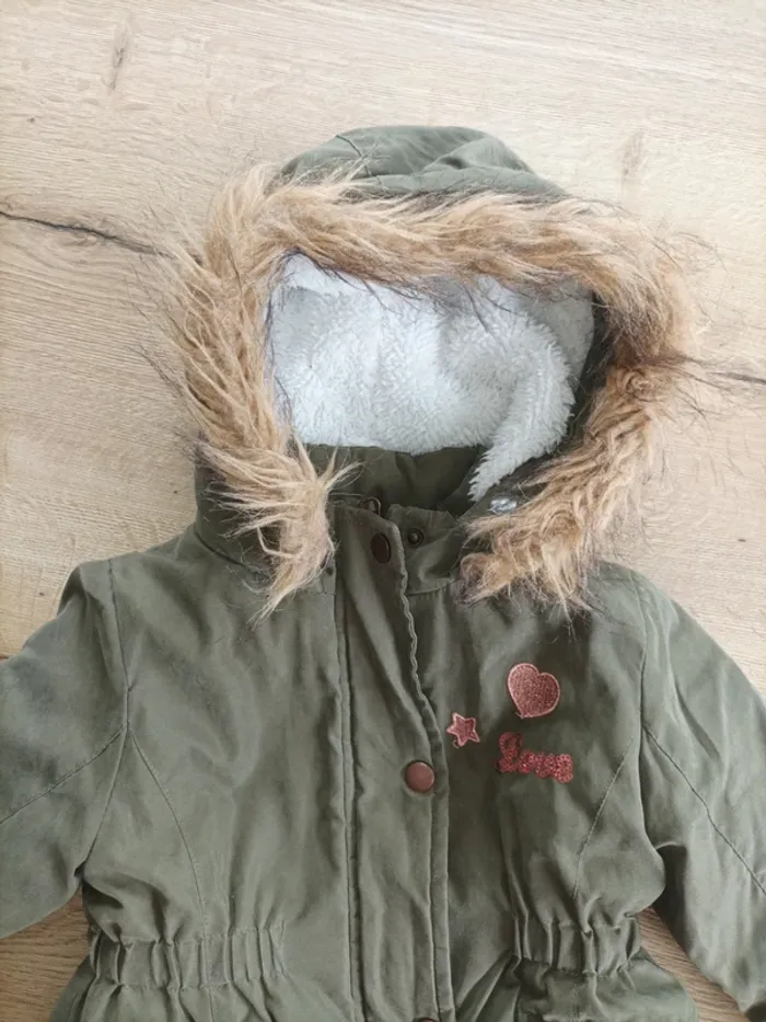 Manteau hiver molletonné - photo numéro 2