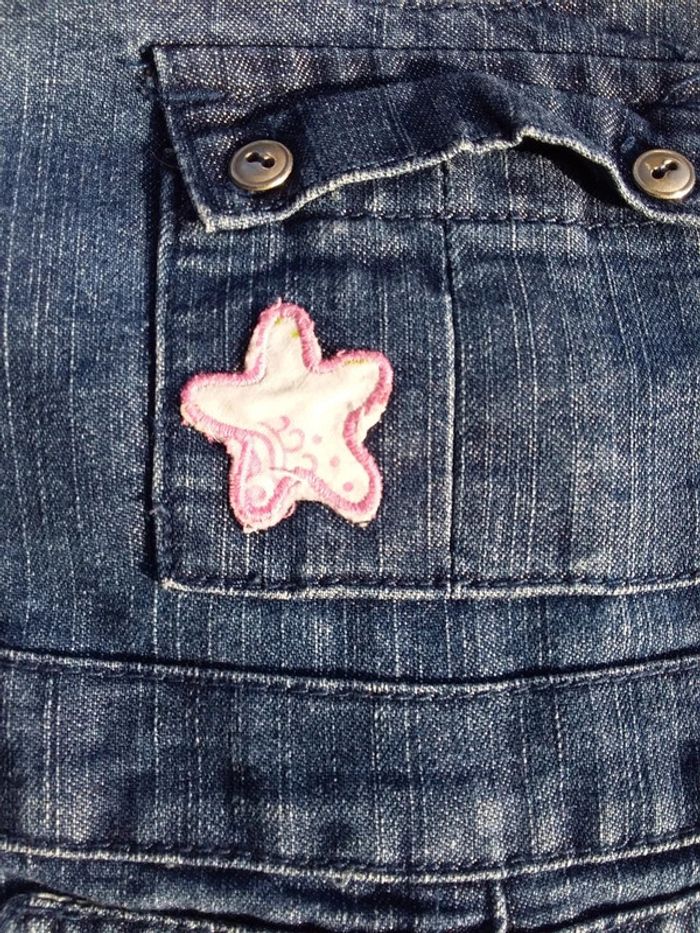 Jolie salopette estivale fille 12 mois DPAM - photo numéro 4