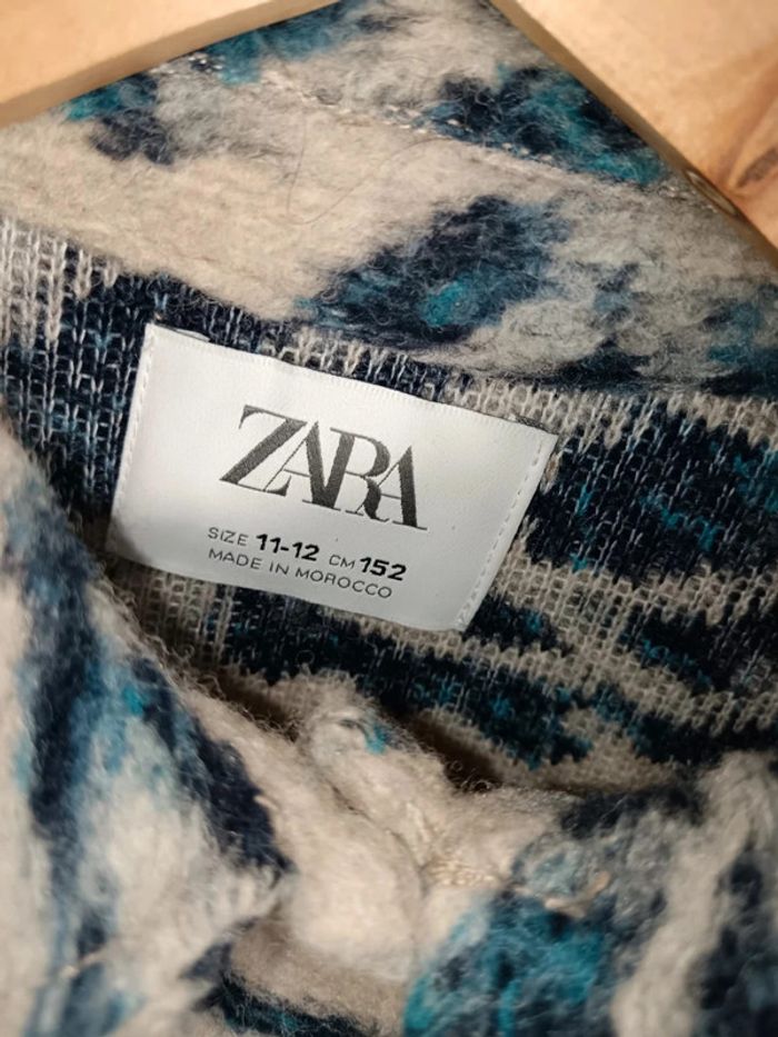 C7 veste léopard Zara 11-12 ans - photo numéro 3