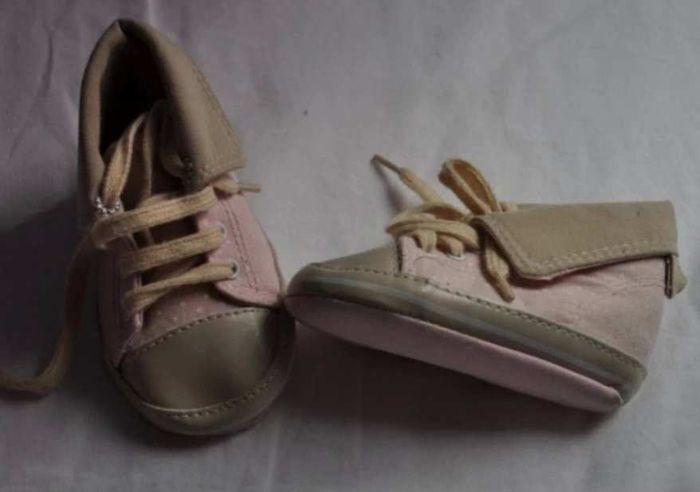 Baskets bébé fille 3-6 mois