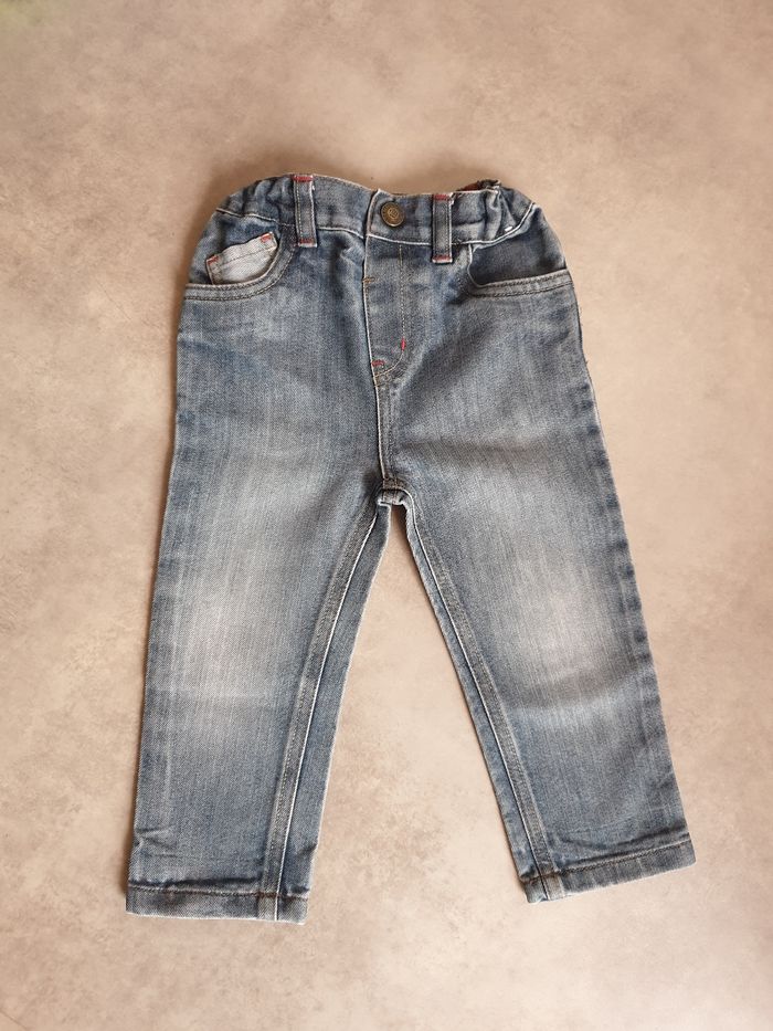 Jeans taille réglable 24mois