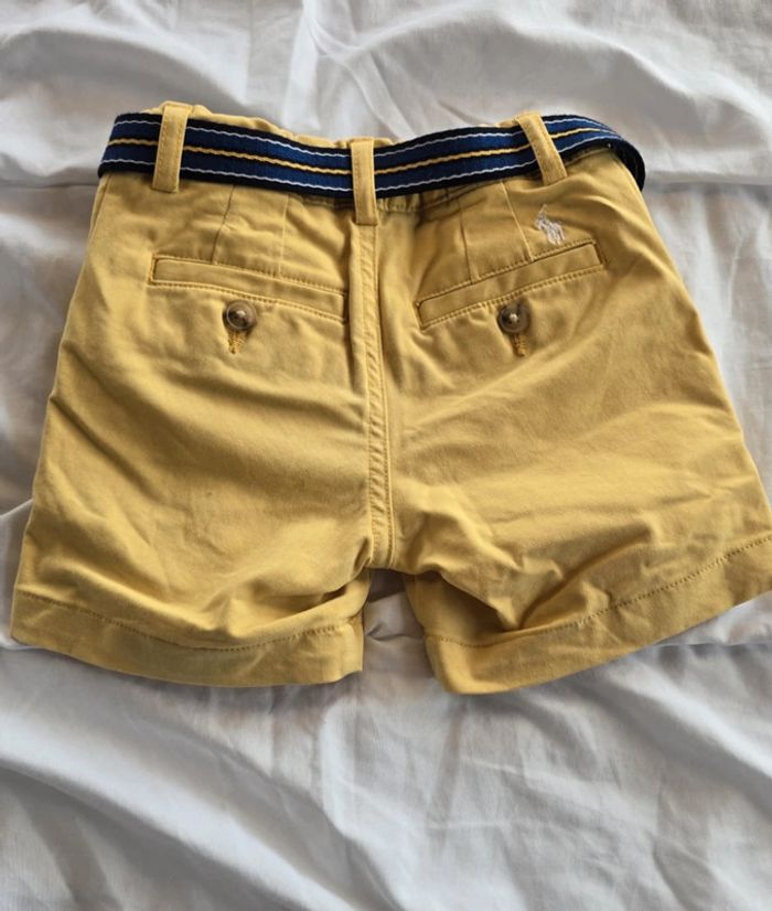 Short Ralph Lauren + petite ceinture - 24 mois - photo numéro 2