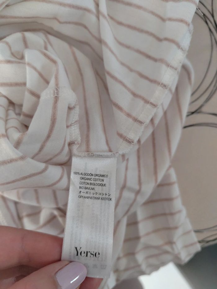 Tee shirt marinière Yerse taille S excellent état - photo numéro 6
