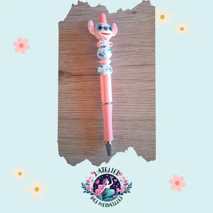 Bic avec perle en silicone disney fleure - photo numéro 10