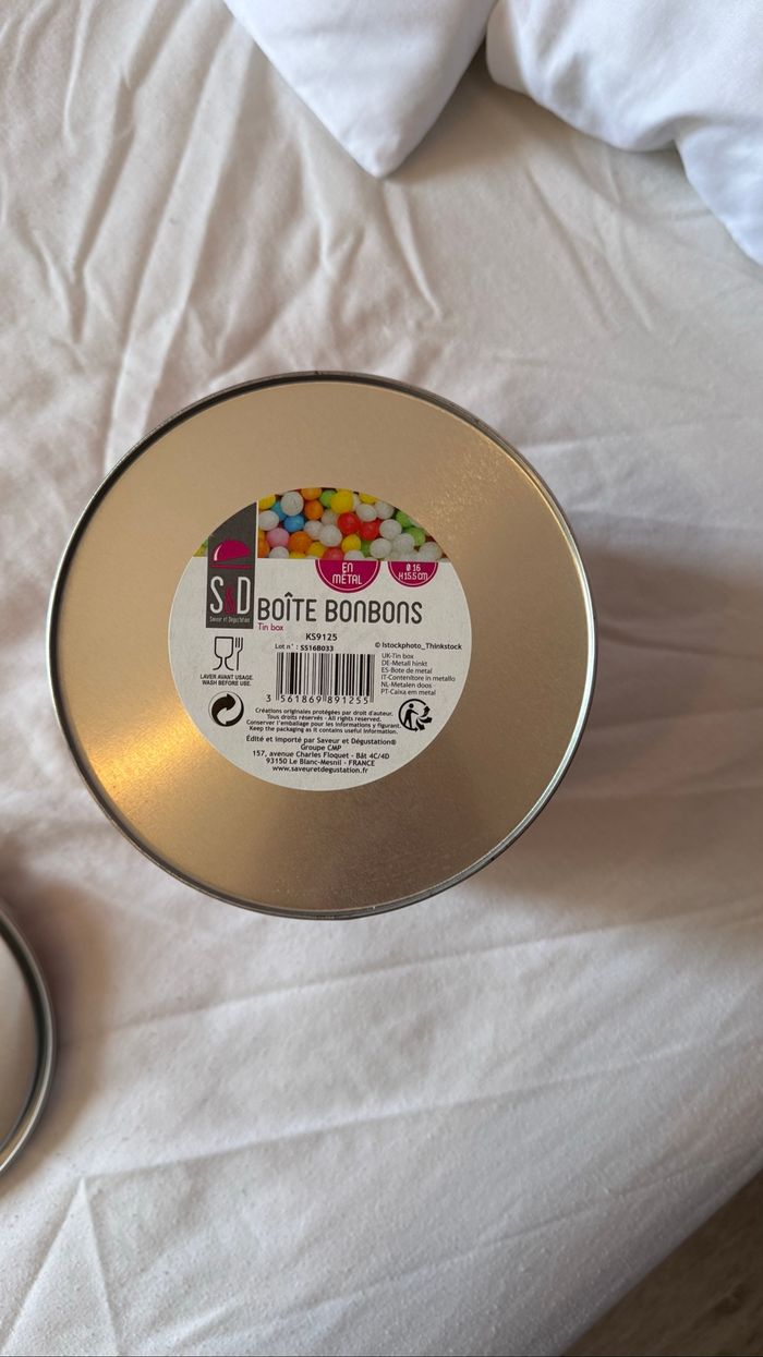 Boîte à bonbons - photo numéro 4